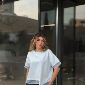 تیشرت زنانه کایرا سفید Cocoline